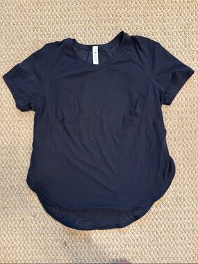 lululemon Black Short Sleeve Top